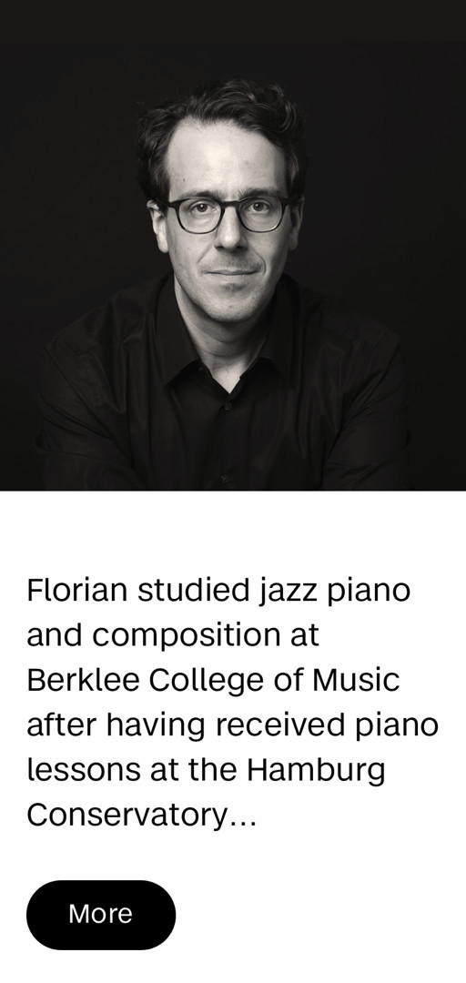 Florian Tessloff Website - Portrait (mobile view)