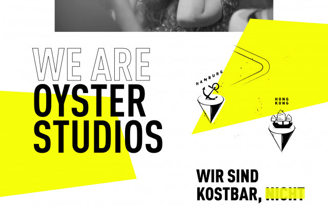 Oyster Landingpage - We are Oyster Studios
