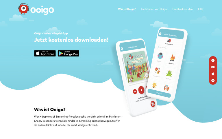 Ooigo homepage