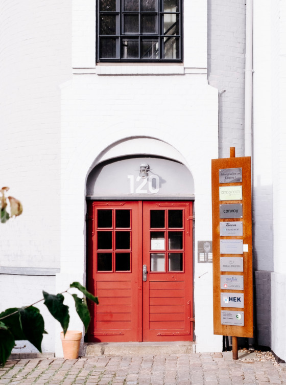 Entrance to our office